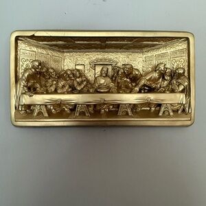 Gold Wall Decor Plaque